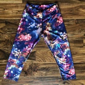 Kos USA Women’s Small Multi-color Crop Leggings
